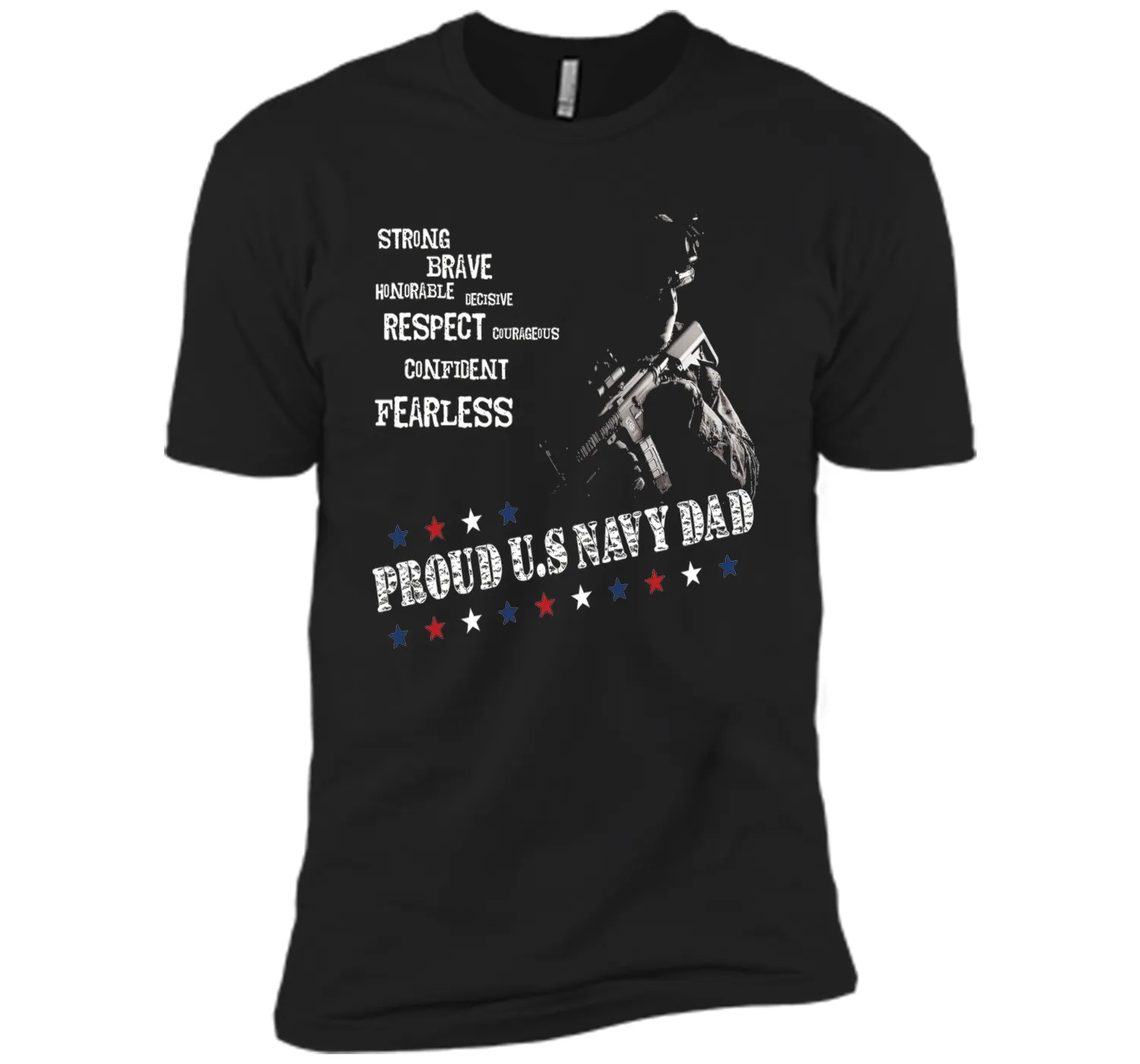 Mens Proud US Navy Dad Shirt, Pride Memorial Day T-Shirt