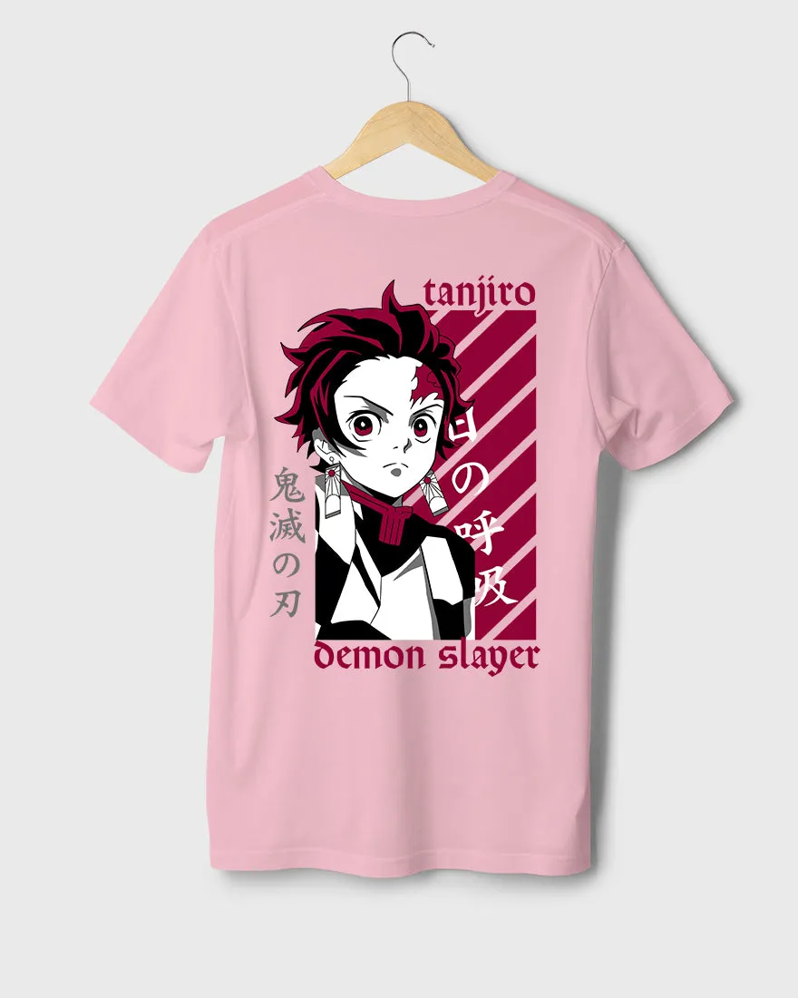 Mens Regular Tshirt Anime Demon Slayer Tanjiro 3