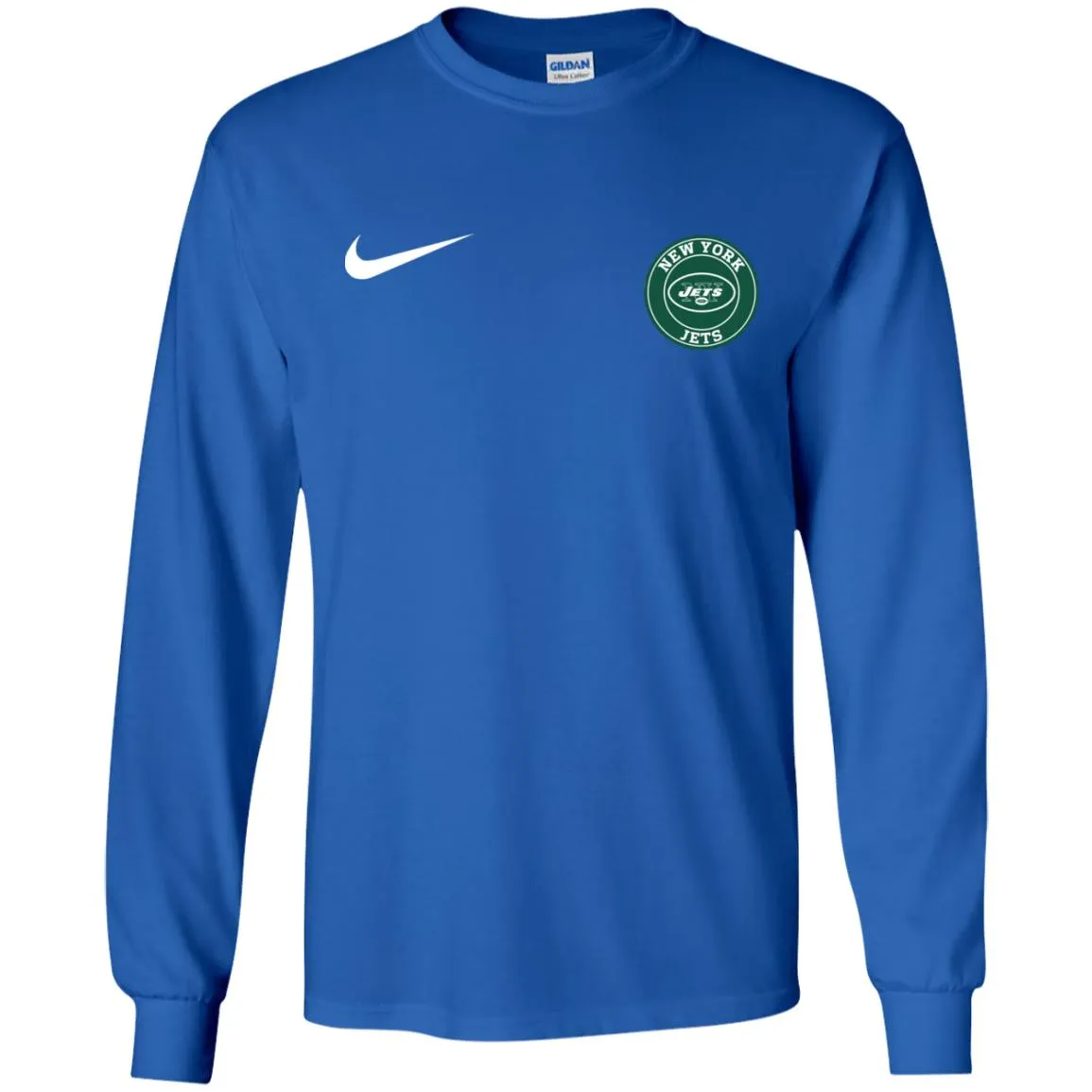 Nike New York Jets Nfl Football Men Long SLeeve Shirt