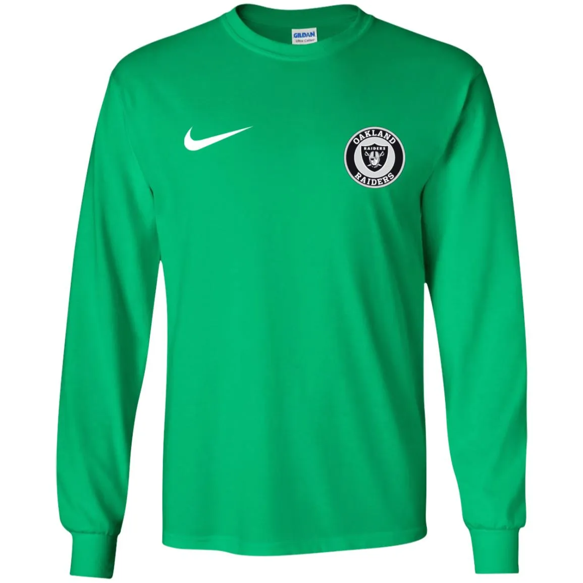 Nike Oakland Raiders Nfl Football Men Long SLeeve Shirt