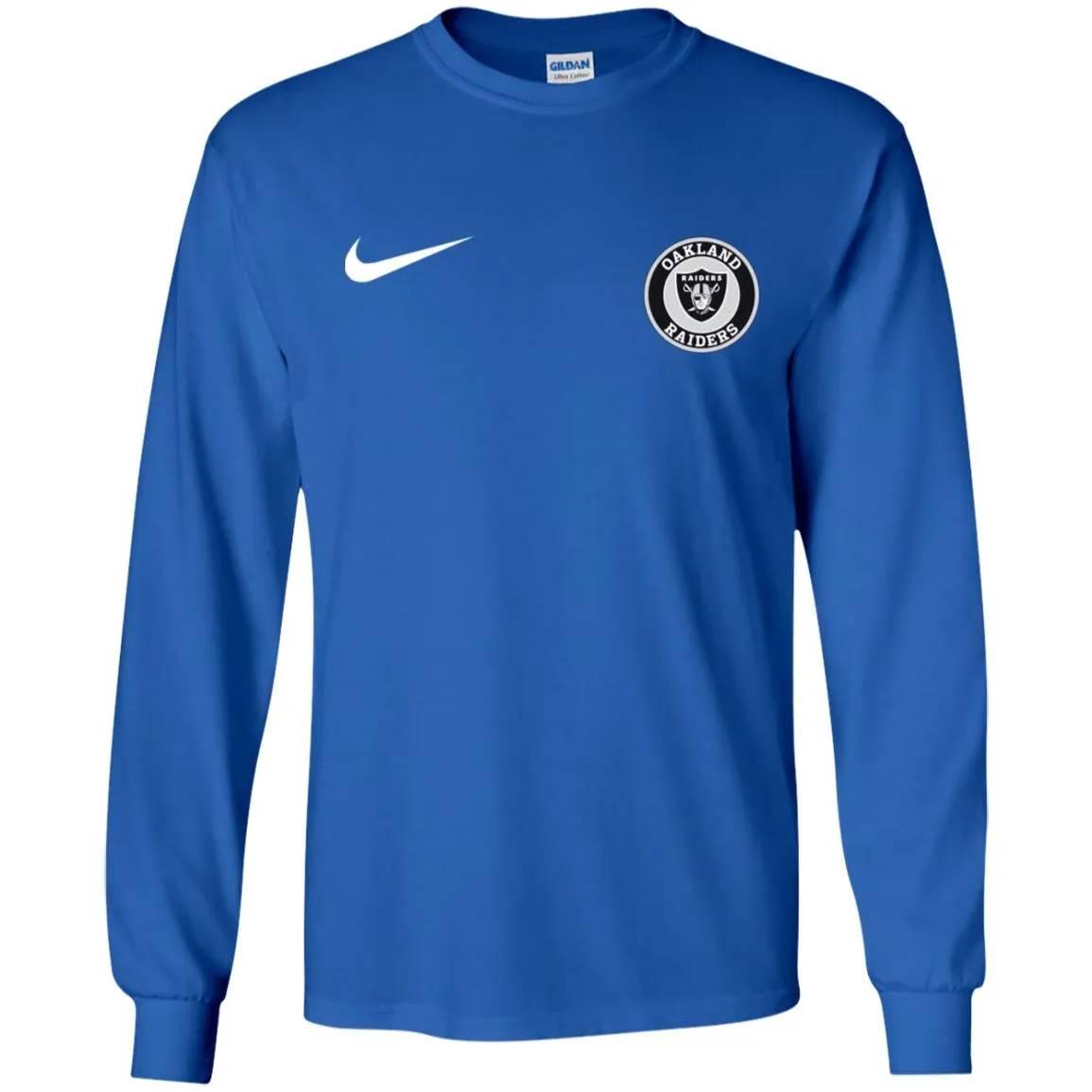 Nike Oakland Raiders Nfl Football Men Long SLeeve Shirt