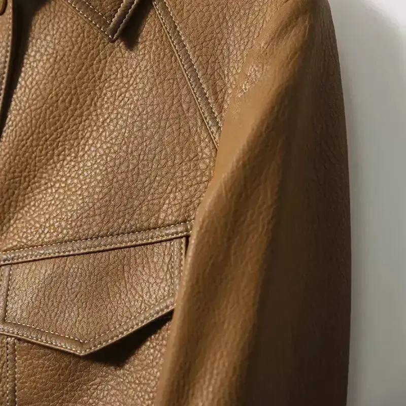 Olivia Vegan Leather Jacket