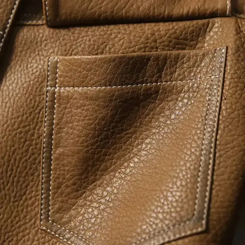 Olivia Vegan Leather Jacket