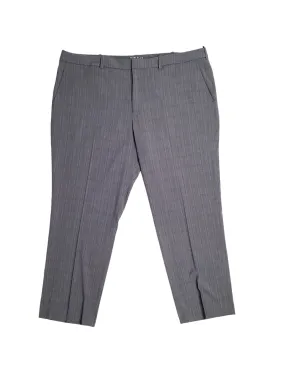 Perry Ellis Mens Modern Fit Stretch Resolution Dress Pants Mid Grey 40 x 32