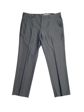 Perry Ellis Portfolio Mens Check Suit Dress Pants Med Grey 40 x 30