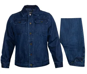 Prestige Indigo Vintage Denim Jacket   Pants Set