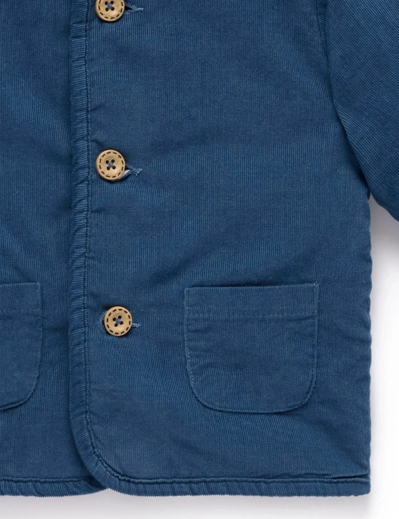Purebaby - Corduroy Shearling Jacket | Storm Melange