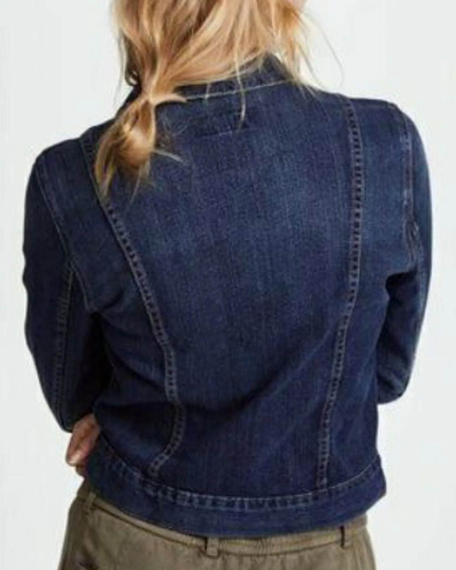 "The Snap Jacket Loved" Denim Jacket