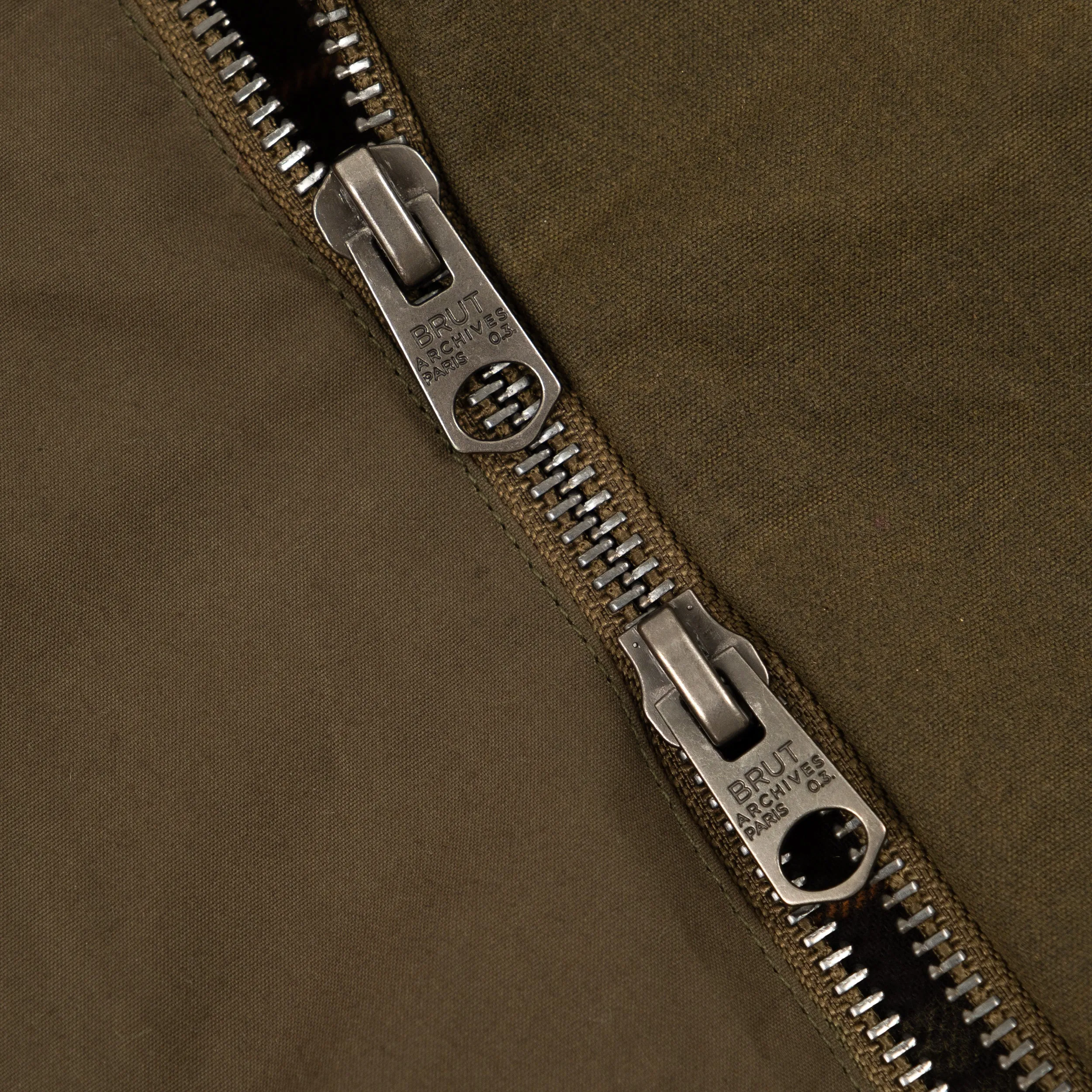 REWORK® WAX RAIN CROPPED JACKET - N° 004
