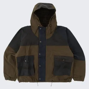 REWORK® WAX RAIN CROPPED JACKET - N° 004
