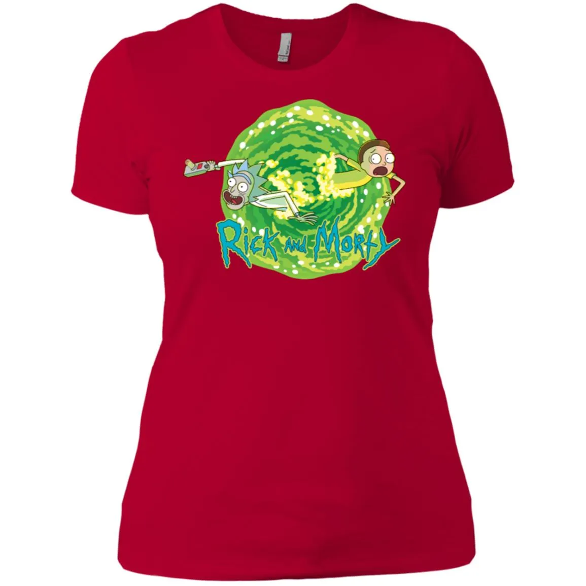 Rick And Morty Multidimensional Travel Women T-Shirt
