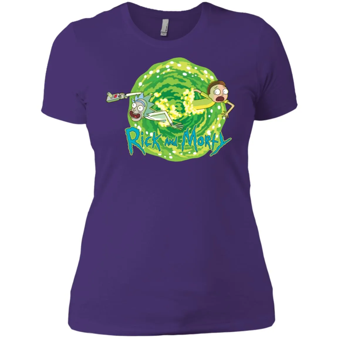 Rick And Morty Multidimensional Travel Women T-Shirt