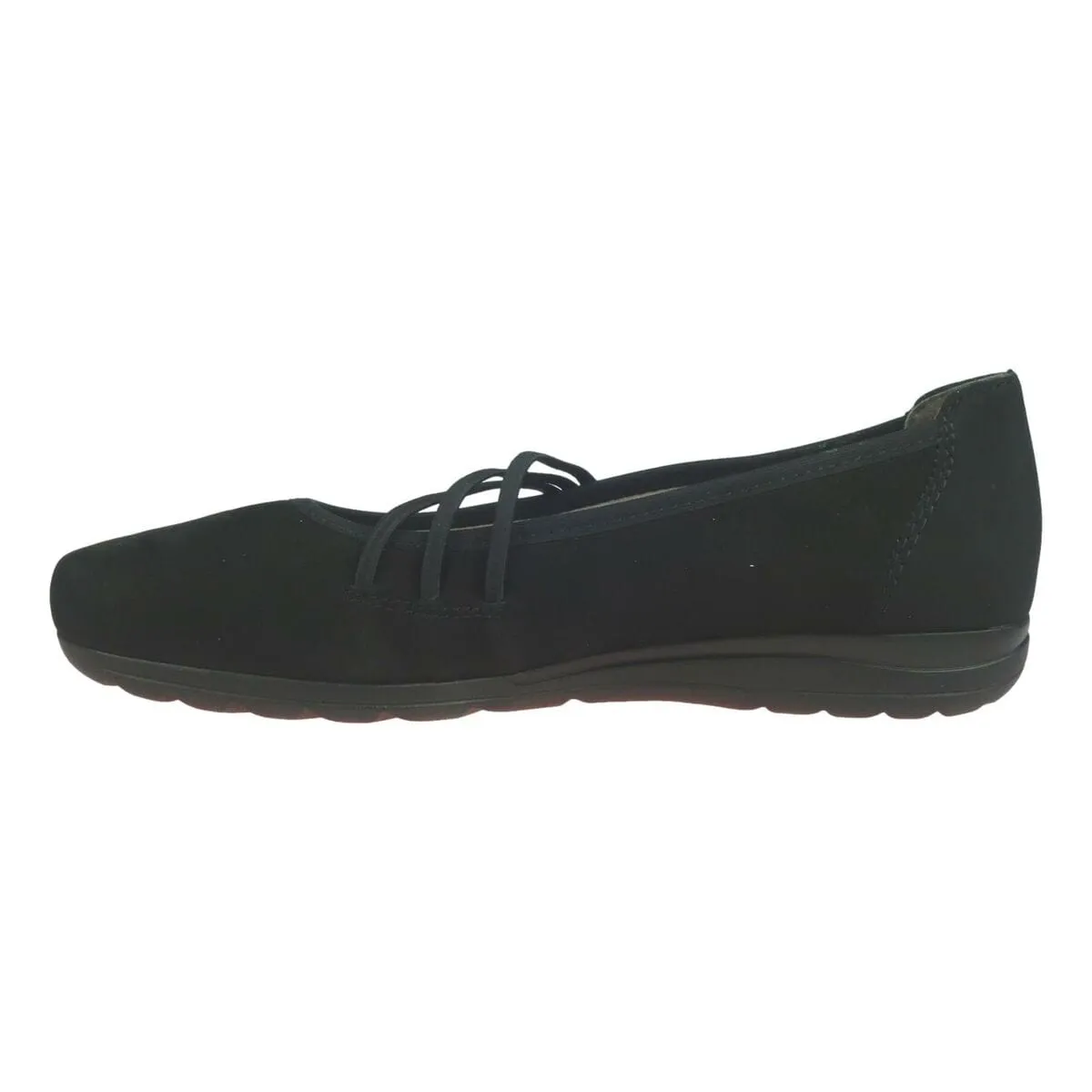 Rieker Women's Slip On Mary Janes- Black