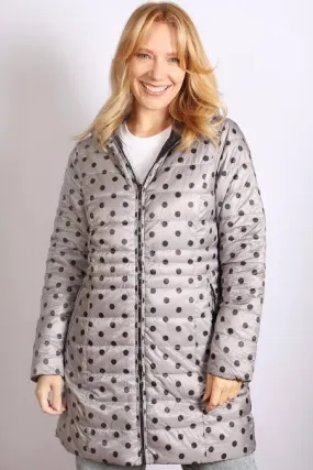 SABENA REVERSIBLE 3/4 LENGTH DOWN JACKET