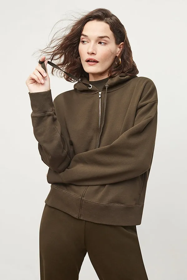Shae Hoodie - French Terry :: Deep Juniper