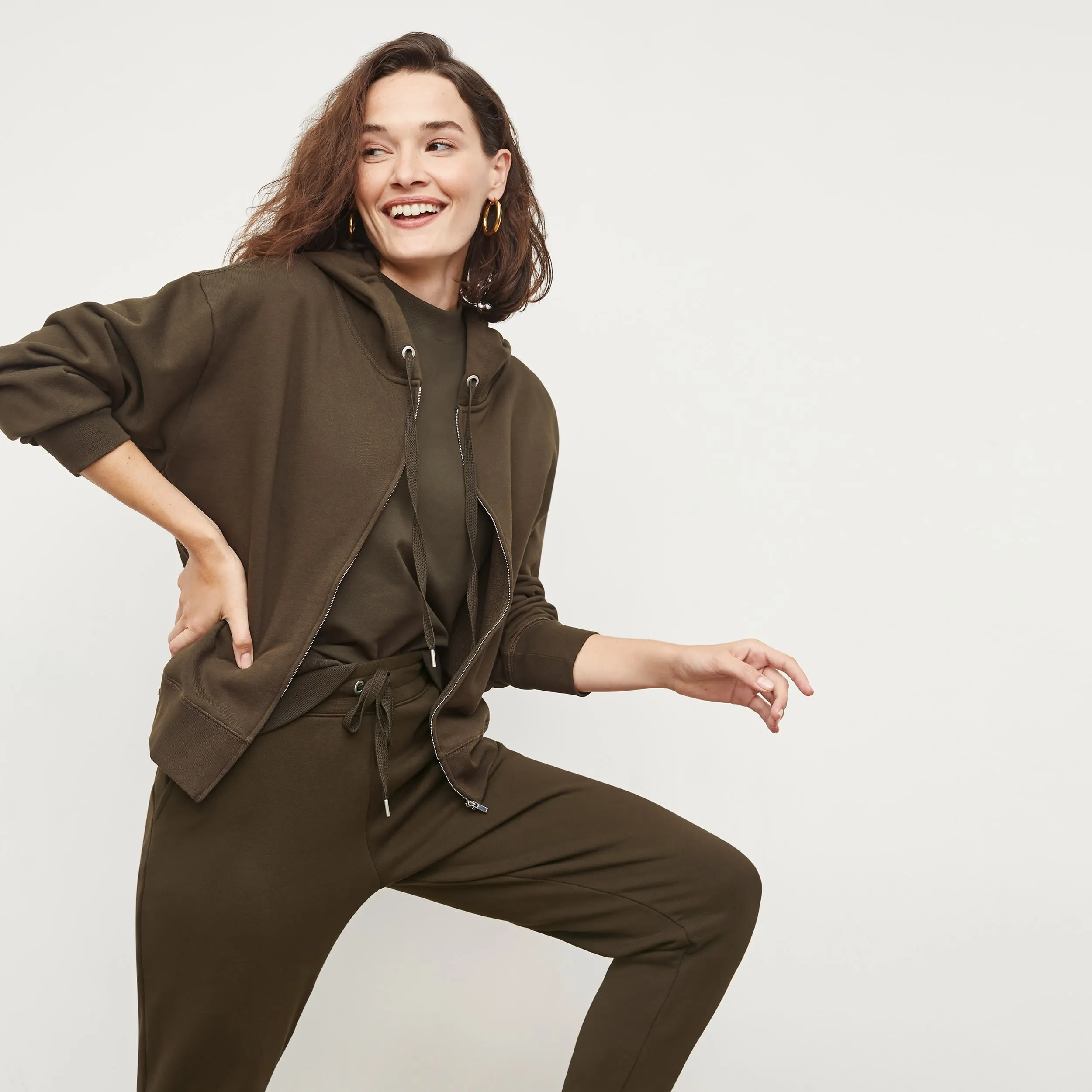 Shae Hoodie - French Terry :: Deep Juniper