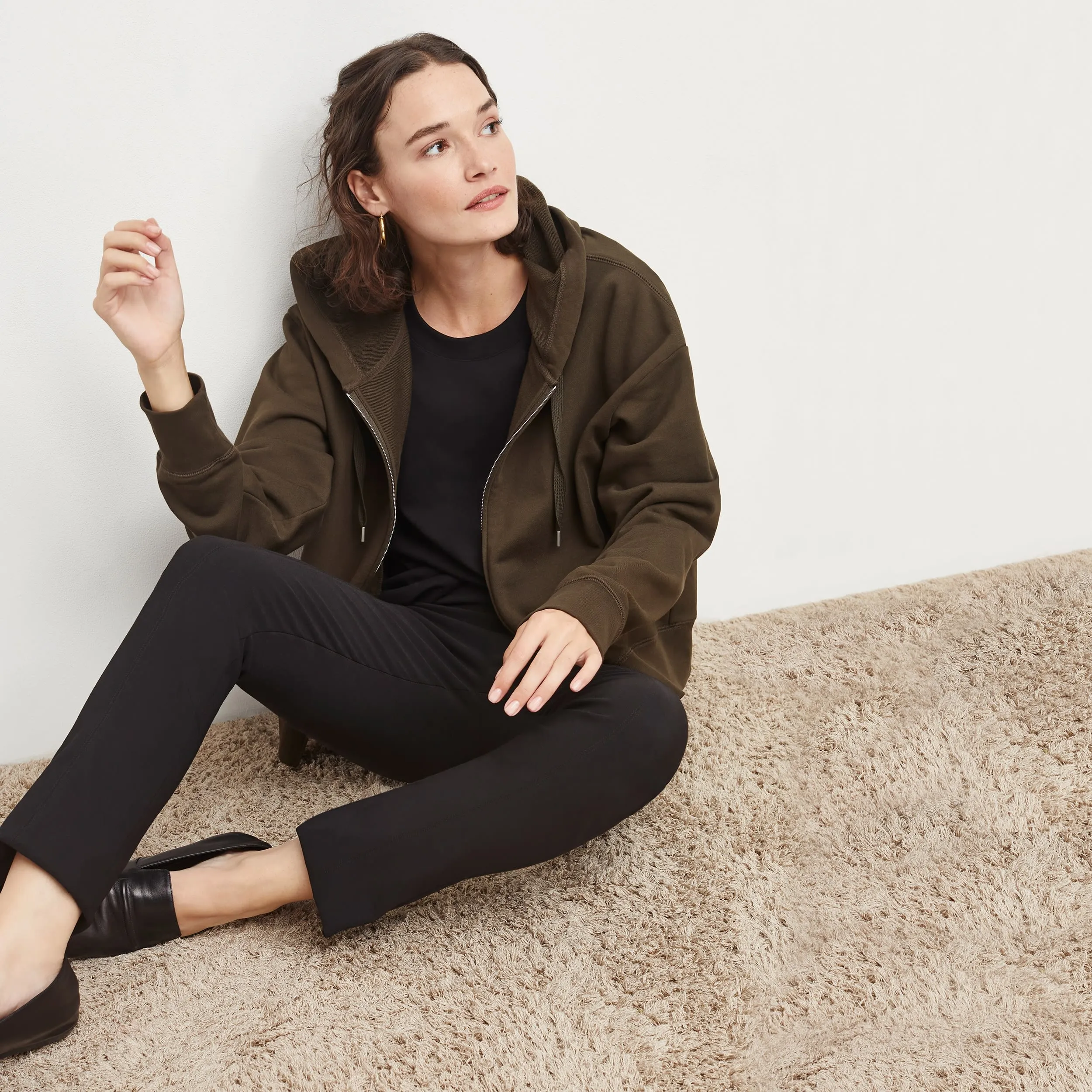 Shae Hoodie - French Terry :: Deep Juniper