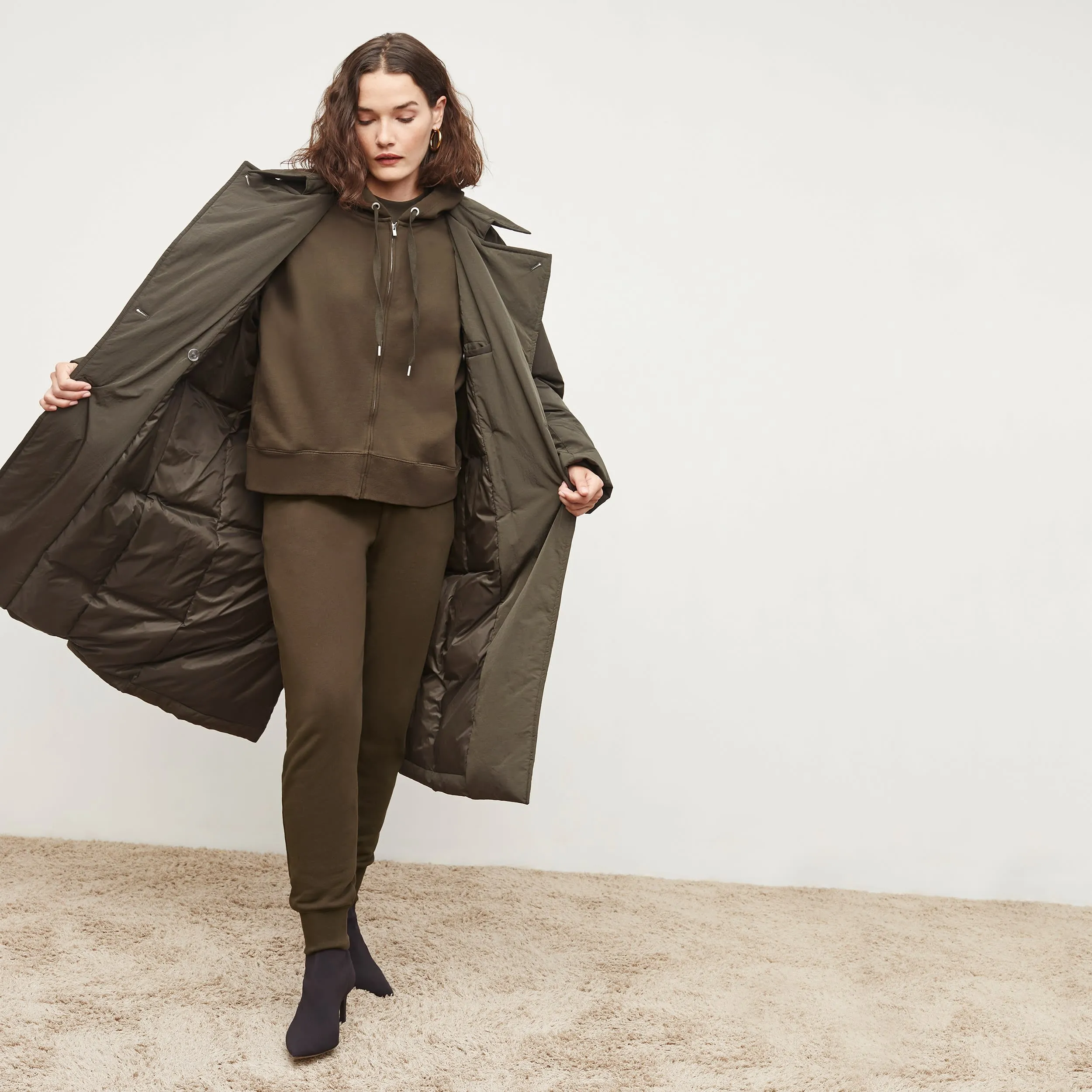 Shae Hoodie - French Terry :: Deep Juniper