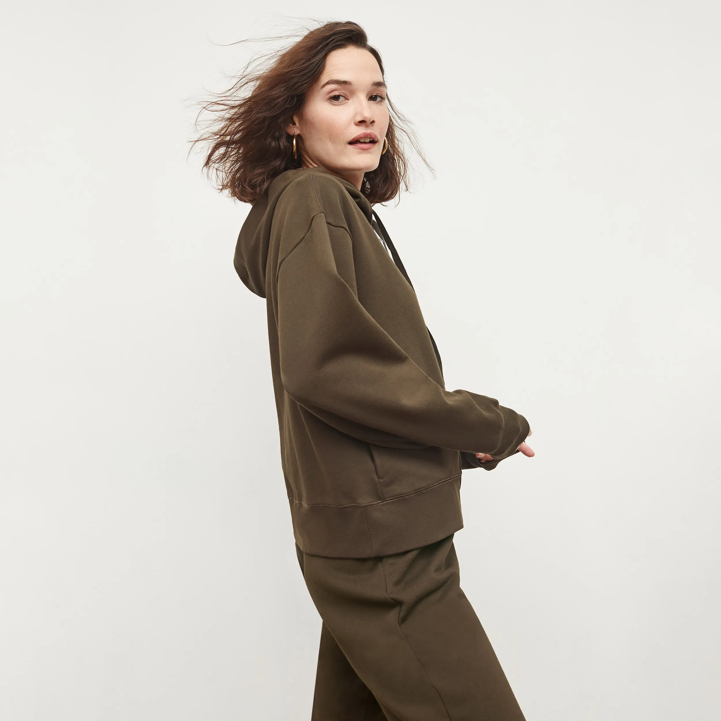 Shae Hoodie - French Terry :: Deep Juniper
