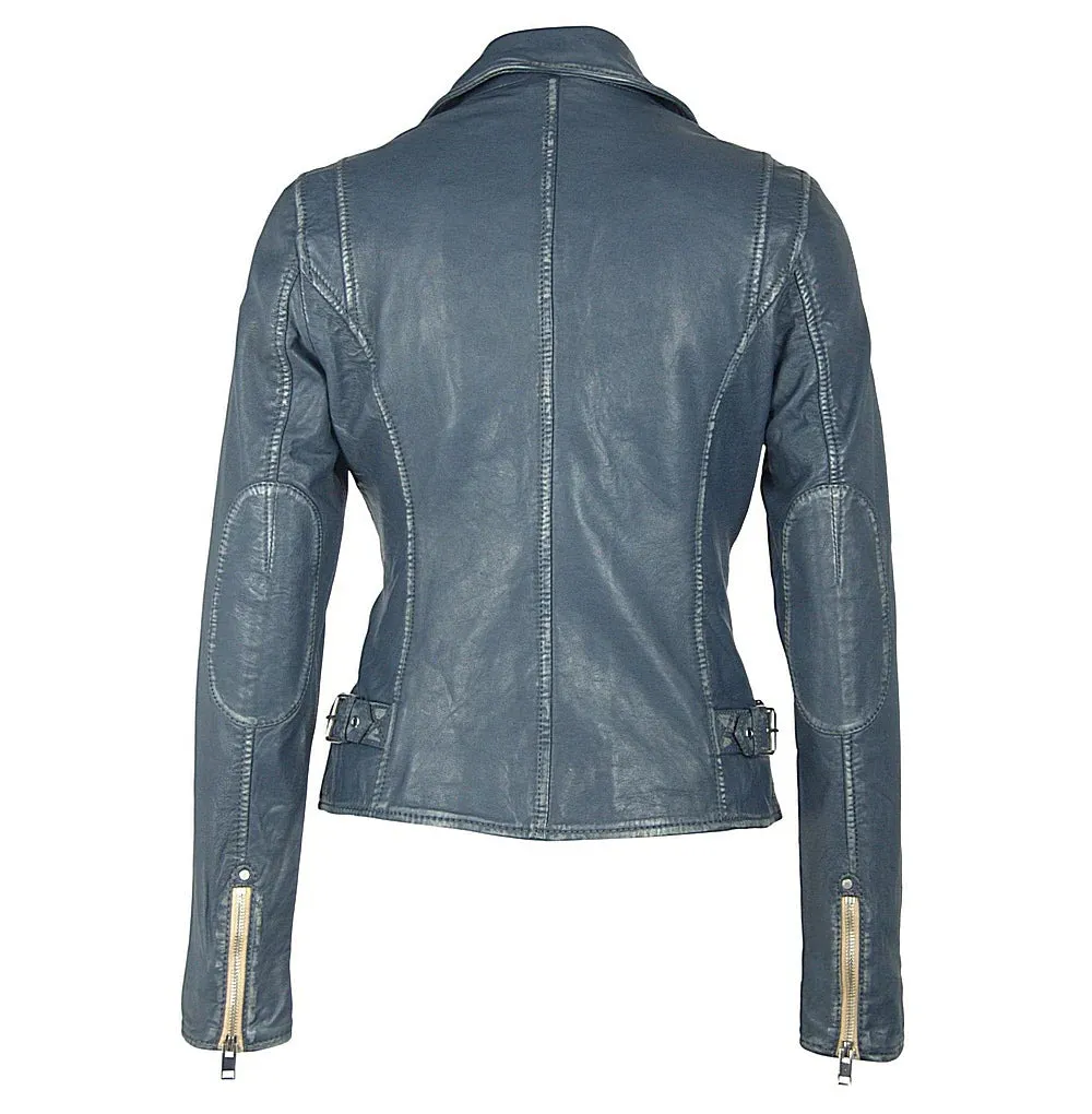Sofia RF Leather Jacket