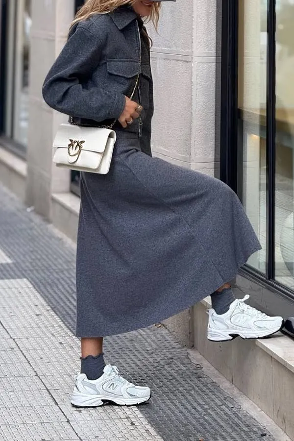 Soft cropped jacket