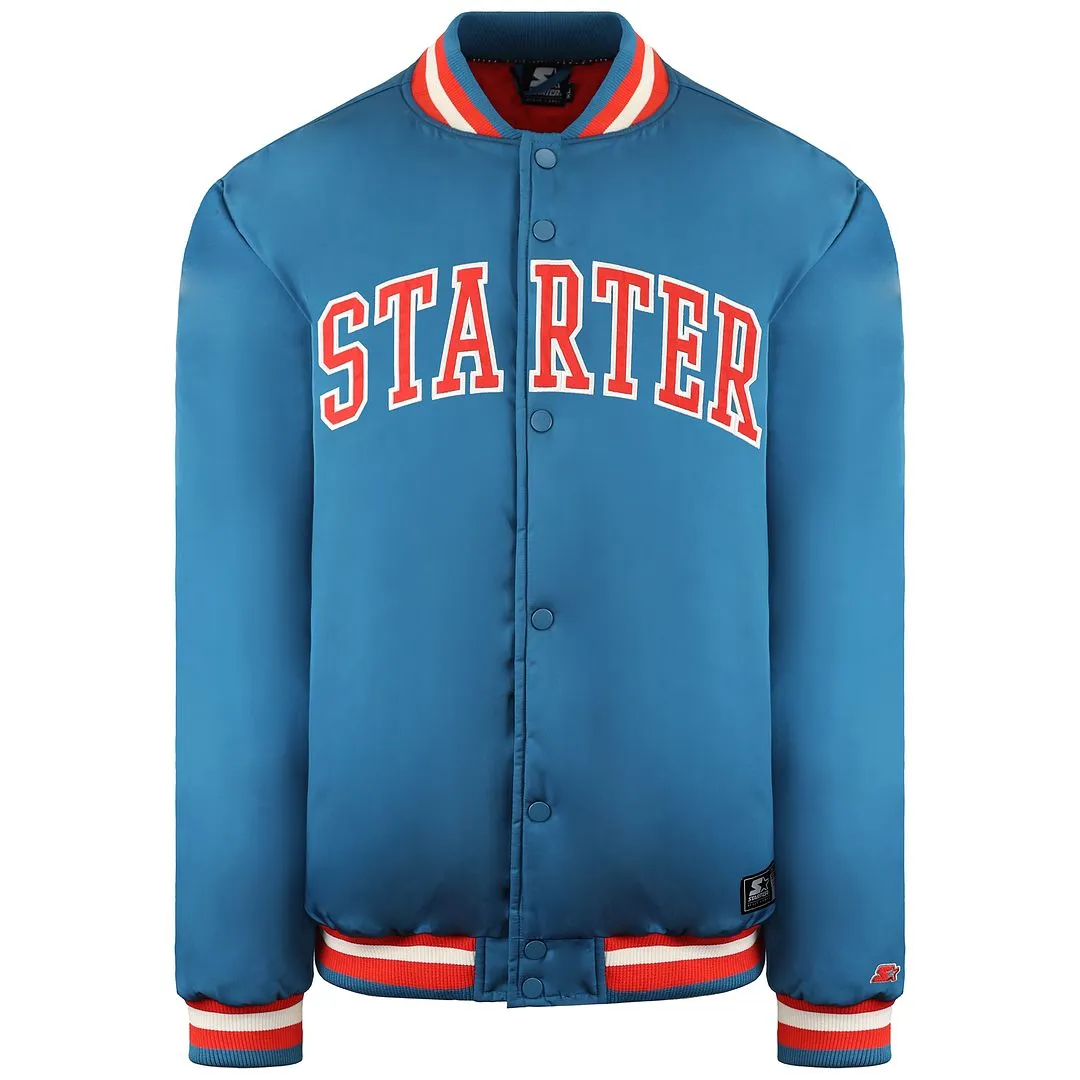 Starter Winfred Mens Teal Bomber Jacket