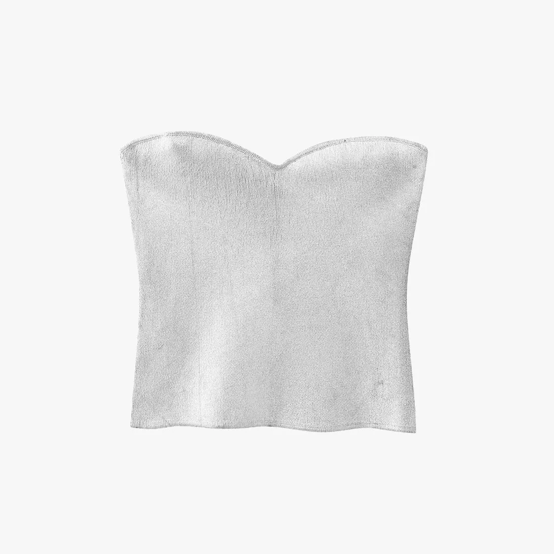 Sunny Metallic Tube Top