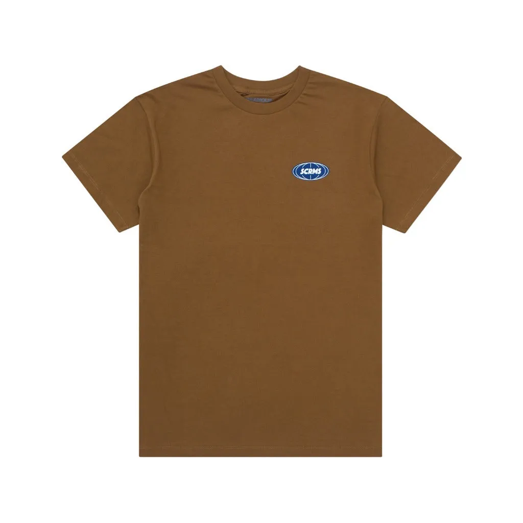T-Shirt GLOBE BROWN