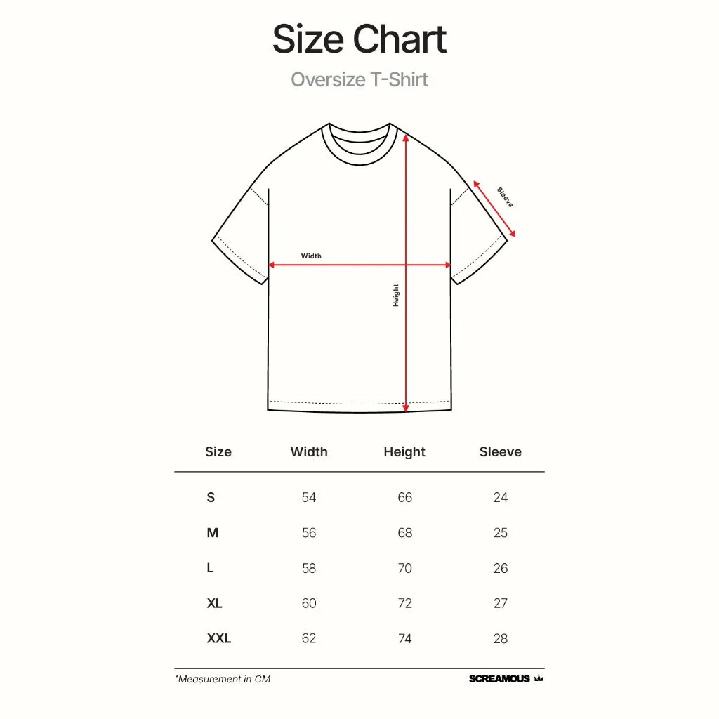 T-Shirt OVERSIZE ARSEN WHITE