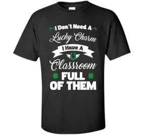 Teacher St Patrick's Day T-Shirt Funny Lucky Shamrock Gift