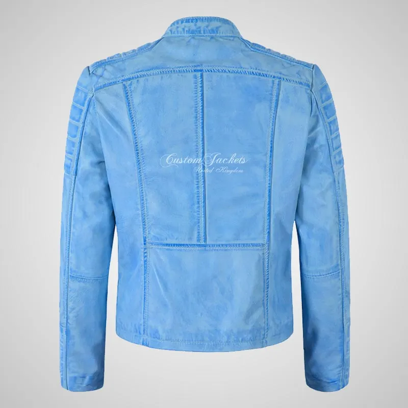 USK Women's Leather Biker Jacket Fitted Fashion Jacket