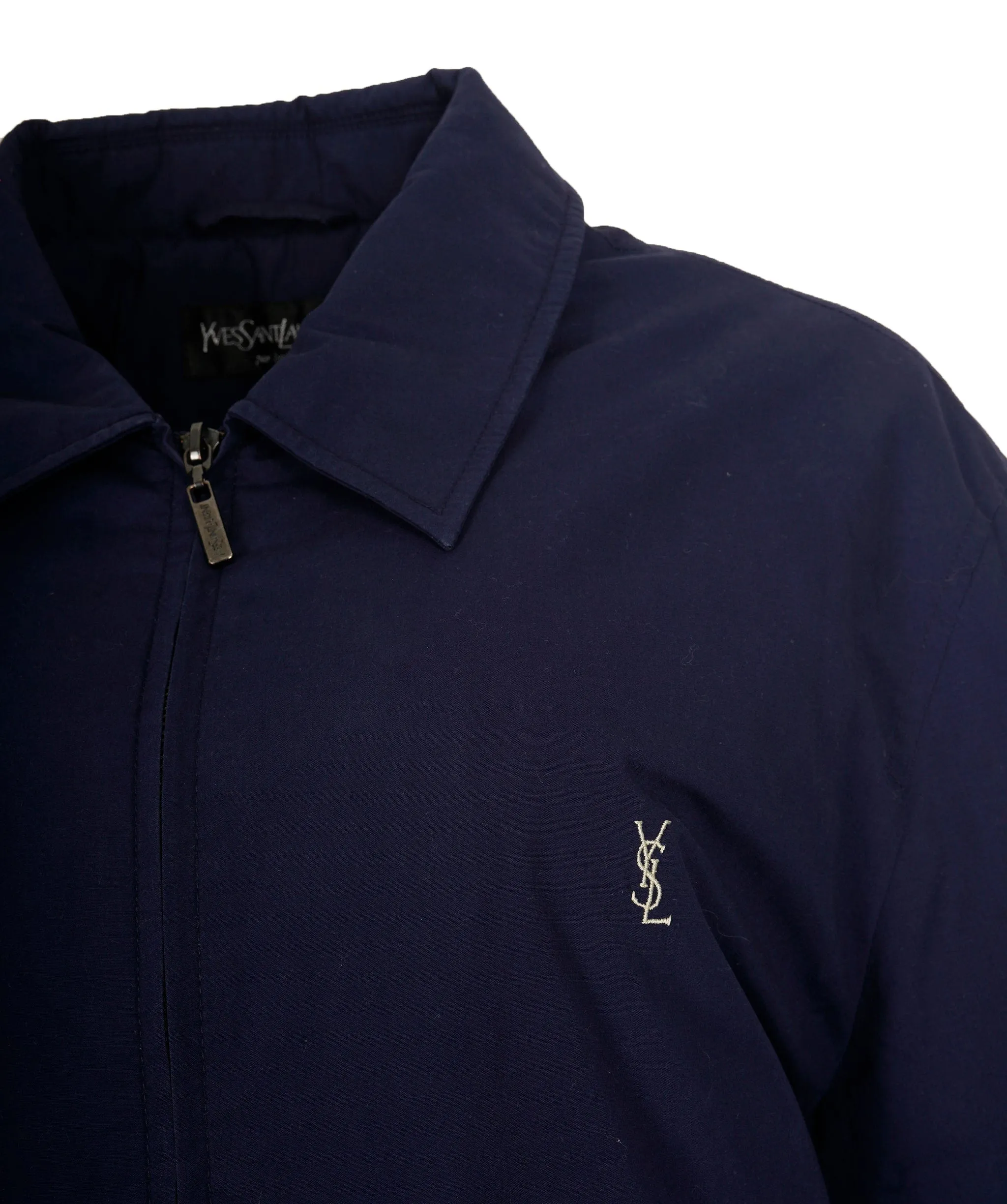 Vintage Yves Saint Laurent YSL Pour Homme Bomber Jacket ASL9774
