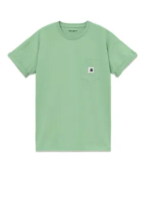 W' S/S Pocket T-Shirt - Mineral Green